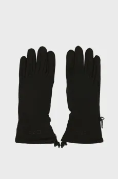 Женские черные перчатки SOFTSHELL GLOVES Черный XL CMP 6524828-U901