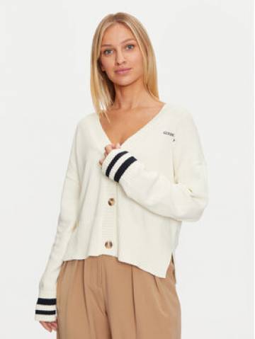 Guess Jeans Кардиган W4BR81 Z3HM1 Écru Regular Fit Guess Jeans Кардиган W4BR81 Z3HM1 Écru Regular Fit
