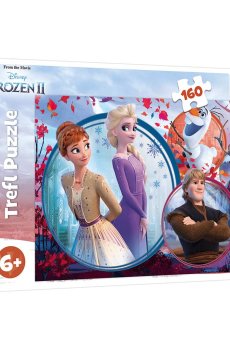 Пазли Trefl Frozen 2 Пригоди сестер 160 деталей (15374)