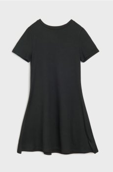 В’язане міні-сукня - чорний