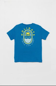 Детская хлопковая футболка United Colors of Benetton