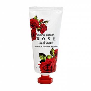 Крем для рук Jigott Secret Garden Rose Hand Cream с экстрактом розы, 100 мл Крем для рук Jigott Secret Garden Rose Hand Cream с экстрактом розы, 100 мл