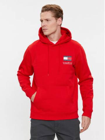 Tommy Jeans Світшот Essential Flag DM0DM18418 Червоний Regular Fit Tommy Jeans Світшот Essential Flag DM0DM18418 Червоний Regular Fit
