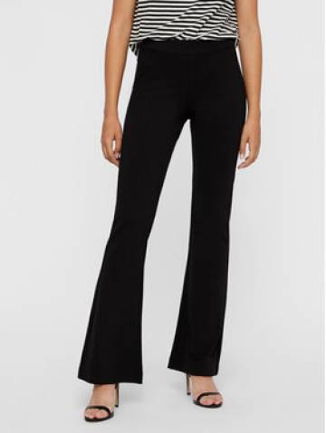 Vero Moda Штани з тканини Kamma 10209858 Чорний Flared Fit Vero Moda Штани з тканини Kamma 10209858 Чорний Flared Fit
