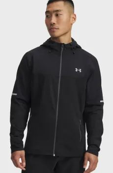 Мужская черная ветровка Utility Woven Winterized FZ Черный XXL Under Armour 6006112-001