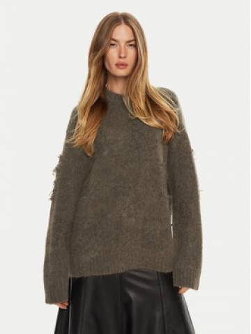 Munthe Светр Taccu 243160724373 Коричневий Loose Fit Munthe Светр Taccu 243160724373 Коричневий Loose Fit