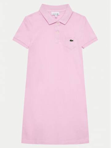 Lacoste Повсякденна сукня EJ2816 Рожевий Regular Fit Lacoste Повсякденна сукня EJ2816 Рожевий Regular Fit