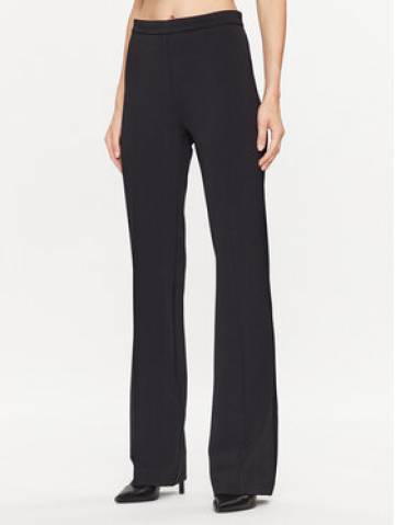 Pinko Штани з тканини Spin Pantalone 101591 A0HC Чорний Regular Fit Pinko Штани з тканини Spin Pantalone 101591 A0HC Чорний Regular Fit