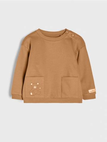 Світшот crewneck - бежевий Світшот crewneck - бежевий