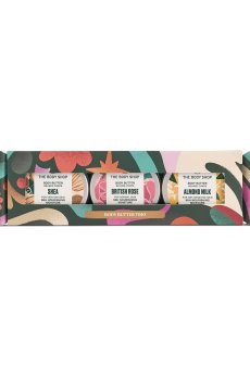 Подарочный набор баттеров для тела The Body Shop Body Butter Trio (Shea, 50 мл + British Rose, 50 мл + Almond Milk, 50 мл)