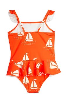 Детский слитный купальник Mini Rodini Sailing boats