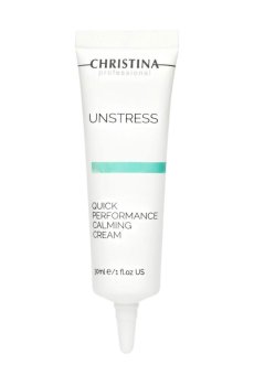 Успокаивающий крем для лица  быстрого действия Christina Unstress Quick Performance Calming Cream, 30 мл