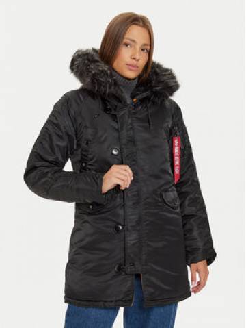 Alpha Industries Куртка парка 113007 Чорний Regular Fit Alpha Industries Куртка парка 113007 Чорний Regular Fit