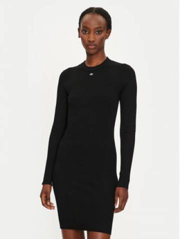 Replay Трикотажна сукня DK3319.000.G23370 Чорний Slim Fit Replay Трикотажна сукня DK3319.000.G23370 Чорний Slim Fit