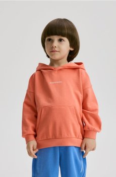 Reserved - Бавовняне худі - червоний - 703HR-33X