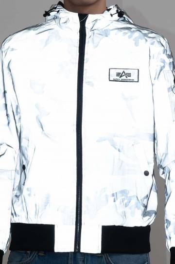 Куртка Alpha Industries цвет серый переходная 126138RC.125-grey Куртка Alpha Industries цвет серый переходная 126138RC.125-grey