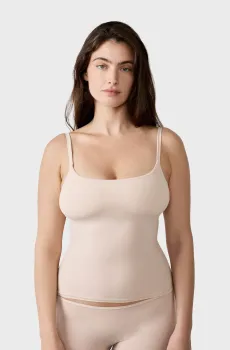 Женский бежевый топ PURE SOFT Бежевый XS Etam 6554859