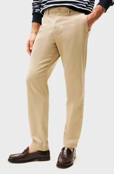 Мужские бежевые чиносы HARLEM CHINO SATIN Бежевый 32-32 Tommy Hilfiger MW0MW36708