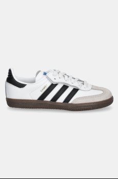 Детские кожаные кроссовки adidas Originals SAMBA OG
