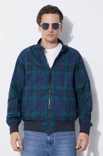 Двусторонняя куртка Baracuta Reversible G9 мужская цвет синий переходная BRCPS1026 Двусторонняя куртка Baracuta Reversible G9 мужская цвет синий переходная BRCPS1026