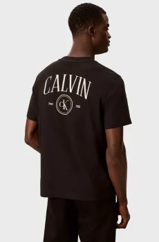 Мужская черная футболка 1968 Черный XL Calvin Klein Jeans LV04RH856G