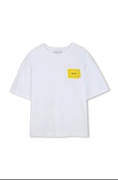 Детская хлопковая футболка Marc Jacobs