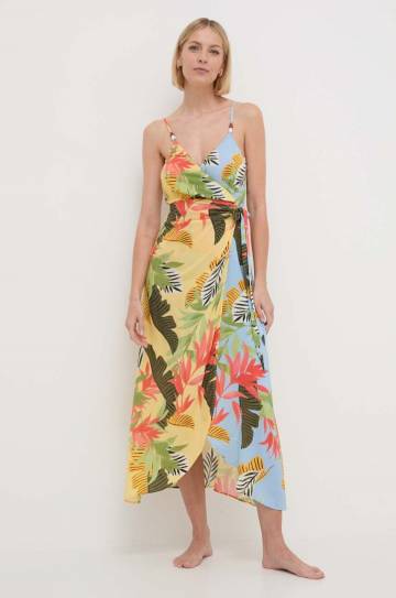 Пляжное платье Desigual TROPICAL LEAVE 24SWMW13 Пляжное платье Desigual TROPICAL LEAVE 24SWMW13