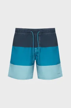 Мужские синие плавательные шорты Dirik color block Синий XXL G-Star RAW D26203,C331
