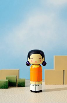 Декоративная фигурка Lucie Kaas Kokeshi x Squid Game 14,5 cm