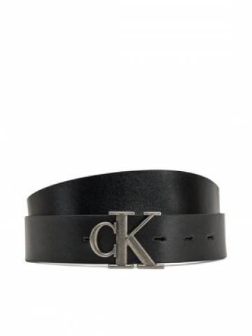 Calvin Klein Jeans Чоловічий ремінь Monogram Plaque 35mm Rev/Adj LV04G7002G Чорний Calvin Klein Jeans Чоловічий ремінь Monogram Plaque 35mm Rev/Adj LV04G7002G Чорний