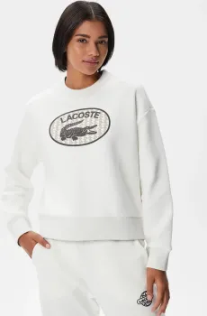Женская белая толстовка Белый 42 Lacoste SF240707B