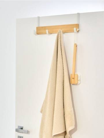 Вішалка на двері - білий