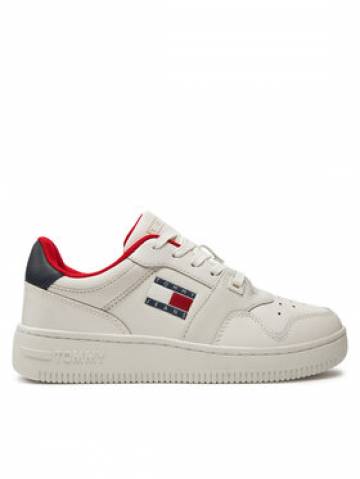 Tommy Jeans Снікерcи Tjw Retro Basket EN0EN02206 Écru Tommy Jeans Снікерcи Tjw Retro Basket EN0EN02206 Écru