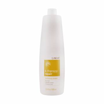 Восстанавливающий шампунь для волос Lakme K.Therapy Repair Revitalizing Shampoo, 1 л Восстанавливающий шампунь для волос Lakme K.Therapy Repair Revitalizing Shampoo, 1 л