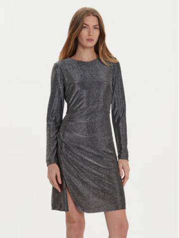 DKNY Коктейльна сукня DD4GAA85 Срібний Regular Fit DKNY Коктейльна сукня DD4GAA85 Срібний Regular Fit