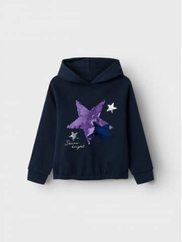 NAME IT Світшот 13219959 Cиній Regular Fit NAME IT Світшот 13219959 Cиній Regular Fit
