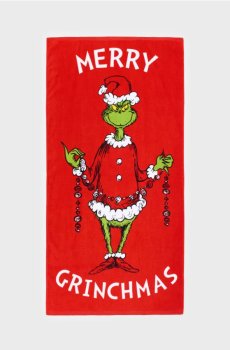 Бавовняний рушник Grinch - червоний