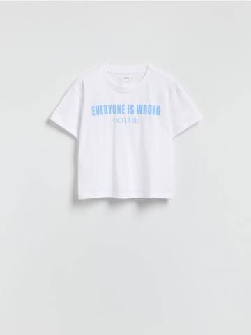 Reserved - Футболка з принтом - нюдовий - 552GA-02X Reserved - Футболка з принтом - нюдовий - 552GA-02X