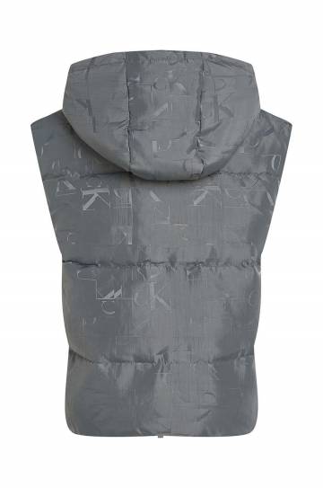 Детская безрукавка Calvin Klein Jeans цвет серый IB0IB02169 Детская безрукавка Calvin Klein Jeans цвет серый IB0IB02169