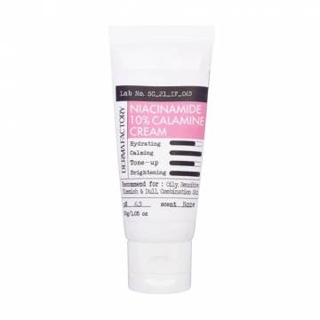 Успокаивающий крем для лица Derma Factory Niacinamide 10% Calamine Cream, 30 г Успокаивающий крем для лица Derma Factory Niacinamide 10% Calamine Cream, 30 г