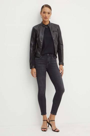 Куртка Guess FIAMMETTA женская цвет чёрный переходная W4YL04 WE480 Куртка Guess FIAMMETTA женская цвет чёрный переходная W4YL04 WE480