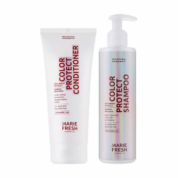Набор для волос Marie Fresh Cosmetics Color Protect (шампунь, 250 мл + кондиционер, 200 мл) Набор для волос Marie Fresh Cosmetics Color Protect (шампунь, 250 мл + кондиционер, 200 мл)