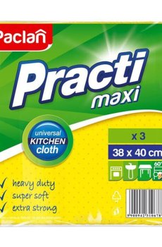 Тряпка для уборки Paclan Practi Maxi, 3 шт