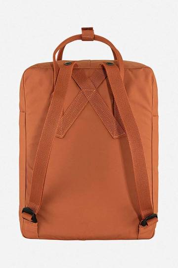 Рюкзак Fjallraven Kanken цвет коричневый большой с аппликацией F23510.243-243 Рюкзак Fjallraven Kanken цвет коричневый большой с аппликацией F23510.243-243