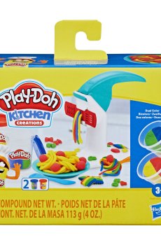 Набор для творчества Play-Doh Kitchen Creations Lil Noodle, от 3 лет, 2 баночки (F3159/F3465)
