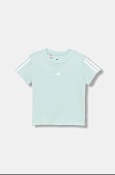 Детская хлопковая футболка adidas