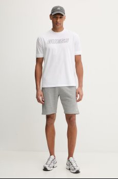 Хлопковая футболка Guess GUSTAVE