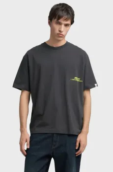 Мужская темно-серая футболка Серый S Replay M3216 .000.2660