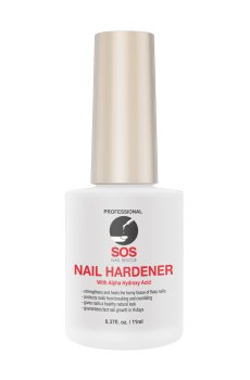 Уценка! Укрепитель для ногтей SOS Nail Rescue Nail Hardener, с альфа-гидрокси кислотой, 11 мл