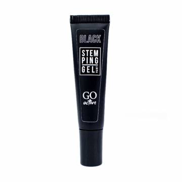 Гель-краска для стемпинга Go Active 2 в 1 Stamping Gel Black, 8 мл Гель-краска для стемпинга Go Active 2 в 1 Stamping Gel Black, 8 мл